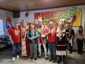 Karnevalsfeier in Strempt